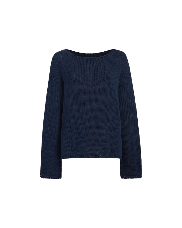 Draped Knit Sweater