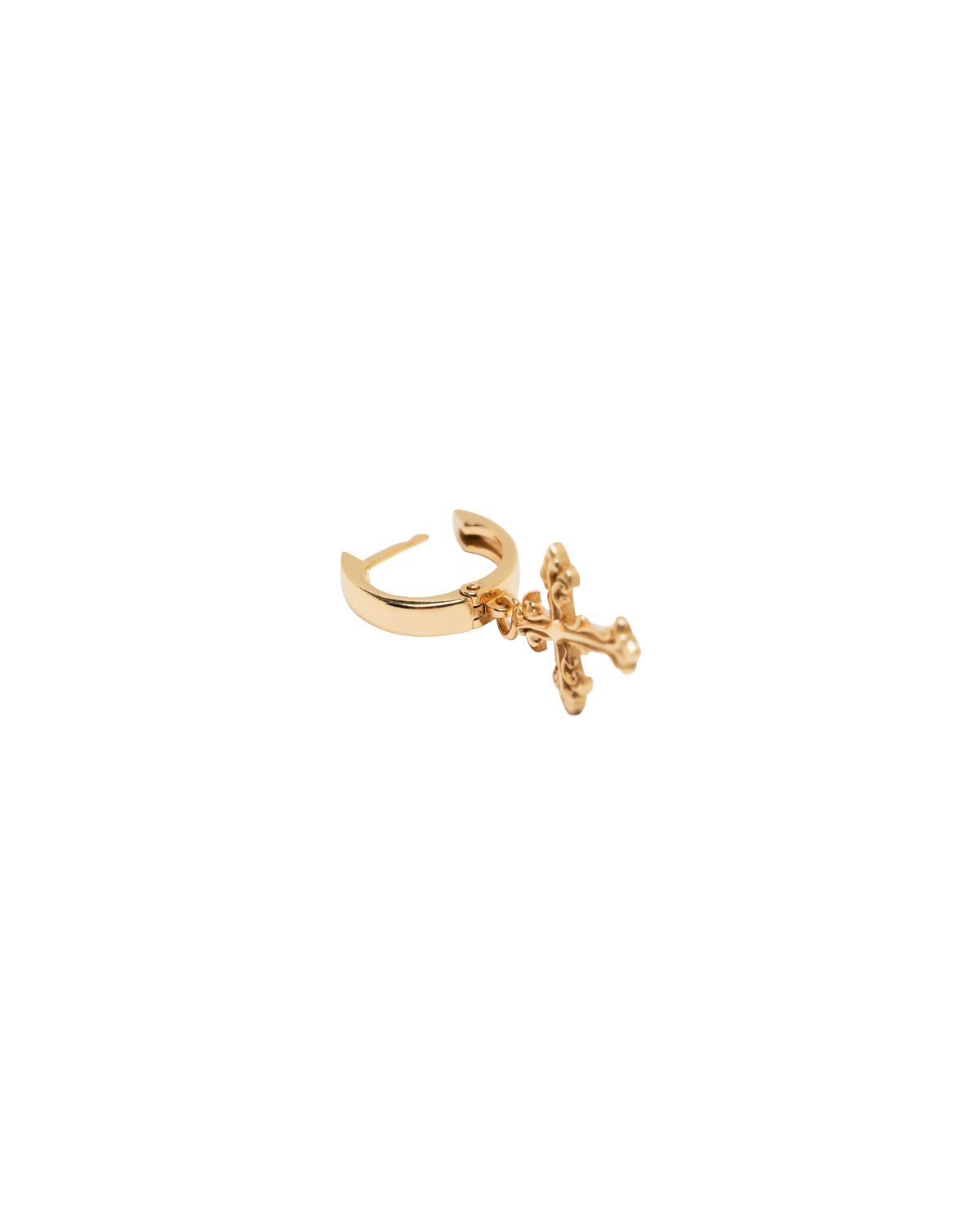 Single Cross Earring